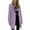 Purple-8, variant on Black**Friday ChaoHeng 2025 New Women's Coats Women's Solid Color Mid-Length Hooded sweatshirt Jacket,Long Sleeve Zip Up Casual Streetwear