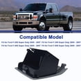 thumbnail image 3 of Caja de almacenamiento de guantes Dash Cubby para Ford F-250 F-550 Super Duty, 3 of 7