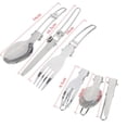 thumbnail image 3 of Utensilios de cocina Bsvklp conjunto para Picnic tenedor cuchara cuchillo estufa duradero, 3 of 8