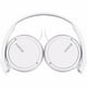 thumbnail image 2 of Auriculares supraaurales Sony ZX Series MDR-ZX110AP con micrófono, color blanco, 2 of 8