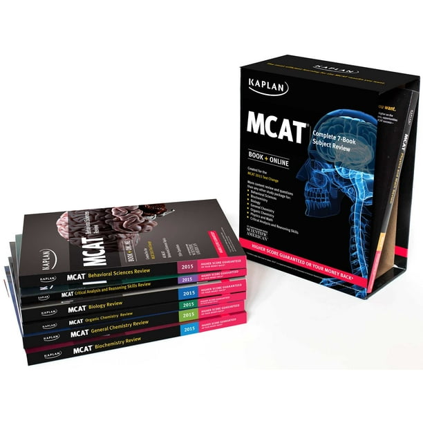 Kaplan MCAT Complete 7Book Subject Review Created for MCAT 2015