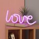 thumbnail image 1 of pieza LED de neón Love con pilas PinkAA - LR6, 1 of 3