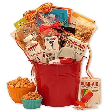 Man Meds Get Well Gift - get well soon gift basket - get well soon gifts for men