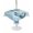 Off White, variant on Outdoor Tablecloth with Umbrella Hole for Patio/Picnic/Party/Camping, Light Blue Space Rocket Waterproof Table Cloth Rectangle Table Cover Washable, Modena Abstract Universe Planet (52"x 70")