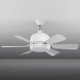 thumbnail image 2 of Silent Removable Fan Blade Fan Light Six Blade Fan Light 3000K-6500K Color Temperature Adjustable With Remote Control for Home Bedroom Kids Study Room Living Room, 2 of 7