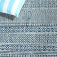 thumbnail image 5 of SAFAVIEH Courtyard Amy Geometric Indoor/Outdoor Area Rug, Navy/Grey, 8' x 11', 5 of 10