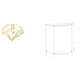 thumbnail image 1 of Servilletero,Servilletero Soporte para pañuelos de papel de mesa,Dispensador de servilletas vertical con base de hierro,Mesita de noche de acrílico,Mesa auxiliar de acrílico transparente, 1 of 6