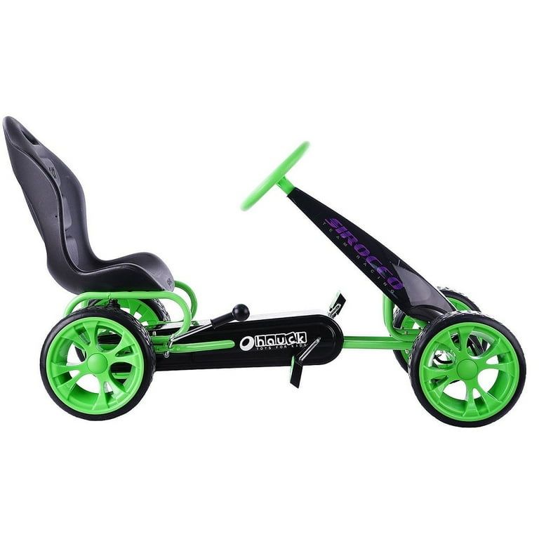 Hauck Sirocco Ride On Pedal Go Kart Green