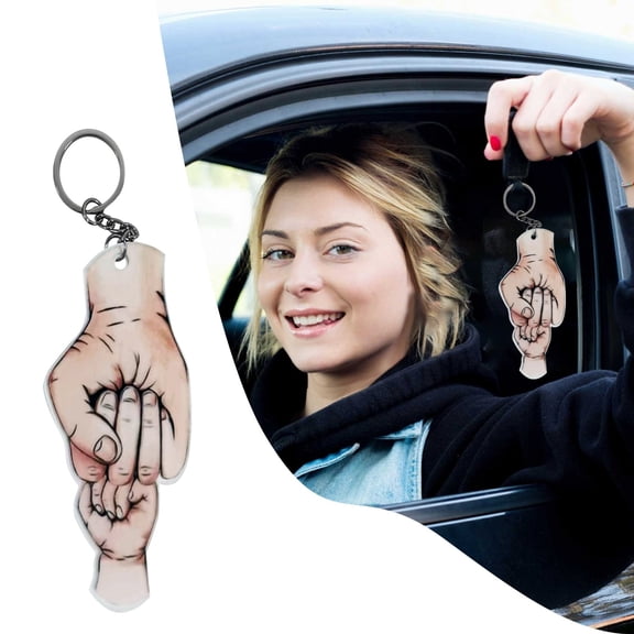 YYKihy Personalized Acrylic Fist Keychains With Names Family Keychain For Fathers Day Gift From Daughter Wife Son Father Keychain Dad Key Ring Grandpa Gifts