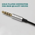 thumbnail image 6 of Wired Earphones for Nokia C300/C110, G100/G310 5G Phones - Hi-Fi Sound Headphones Handsfree Mic Headset Wooden Earbuds D6G for Nokia C300/C110, G100/G310 5G Models, 6 of 6