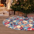 thumbnail image 6 of Yiaed music Skull record Retro Print Christmas Tree Skirt , Tree SkirtsTree Mat for Christmas Winter Holiday Indoor Decorations-30", 6 of 7