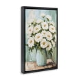thumbnail image 2 of Stupell Industries Rustic Lodge Cozy Arrangement of White Blooms Black Floating Frame Canvas Art, 17 x 25, by Petals Prints Design, 2 of 8