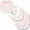 Dreamer, variant on Infant Girl Cotton Terry Bib and Burp Cloth Set 5pk, Cupcake, One Size