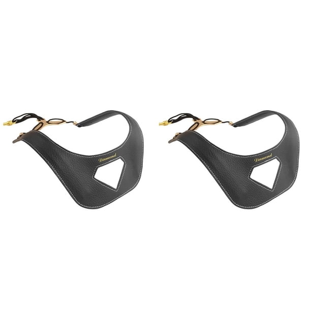 2X Correa Ajustable para el Cuello y el Hombro para Saxofón, Arnés Doble con Correa para el Hombro, Accesorios para Instrumentos Musicales para Saxofón