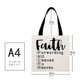 thumbnail image 2 of Faith Forward All Issues to Heaven-Bolsa mano lino gran capacidad, 2 of 3