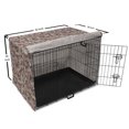thumbnail image 6 of Urban Dog Crate Cover, Crowd of Diverse Human Portraits or Faces City Life Theme Cartoon Style Illustration, Easy to Use Pet Kennel Cover Small Dogs Puppies Kittens, 7 Sizes, Multicolor, by Ambesonne, 6 of 6