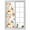 Orange Pink Purple, variant on Static Cling Non Adhesive Window Film, Sunflower Window Privacy Film Frosted, Summer Botanical Vintage Floral Spring Opaque Window Coverings for Small Windows, Home, 17.7 x 39.3 Inches