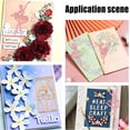 thumbnail image 6 of 4Pcs Ballerina Metal Cutting Dies Elegant Women Die Cuts for DIY Scrapbooking Wedding Birthday Valentine's Day Cards Making Album Envelope DecorationMatte Platinum, 6 of 9