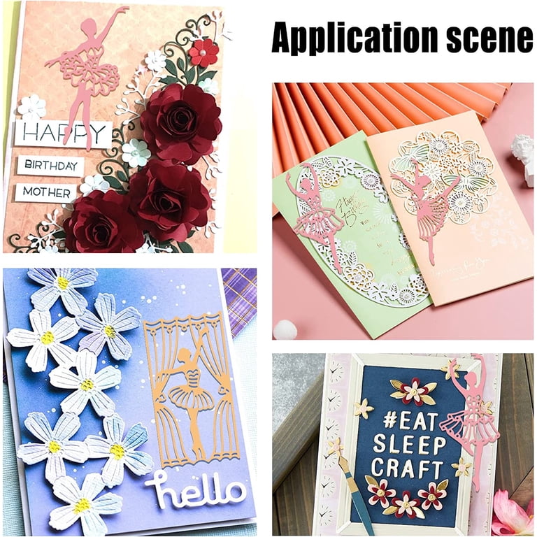 Birthday Card Shape Metal Die Cuts - Cutting & Embossing Dies For Scrapbooking And Card Making