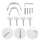 thumbnail image 2 of Metal Stand Prosciutto Holder Ham Leg Holder Folding Ham Stand Serrano Ham Rack Serrano Ham Holder, 2 of 2