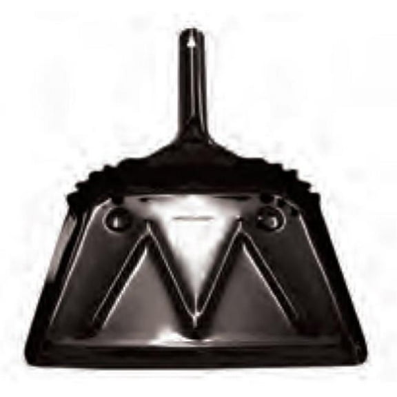ORS Nasco MGB-6 12 in. Black Metal Handle Dust Pan