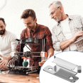 thumbnail image 5 of 7mm 3D Printer Clip 3D Printer Fixing Clamp Hot Bed Glass Platform Clamp Clamp Compatible with Ender 3 Pro 3D Printer 8pcs, 5 of 5