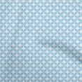 thumbnail image 1 of oneOone Rayon Light Blue Fabric Asian Block Diy Clothing Quilting Fabric Print Fabric By Yard 56 Inch Wide, 1 of 5