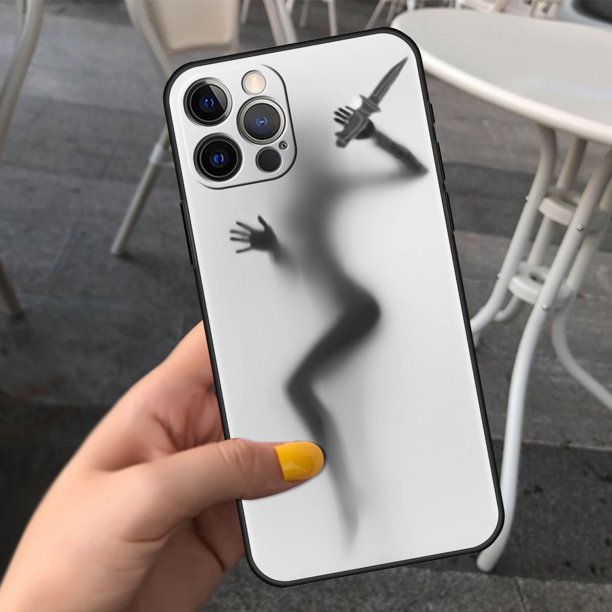 Funda Para Apple iPhone 11 12 13 Pro Max 8 7 Plus, Funda Para teléfono móvil XR X 6S XS, cubierta Para Celular negra, mujer Sexy, chica divertida Fivean unisex