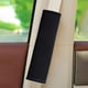 thumbnail image 2 of Seatbelt Covers 2Pack Seat Belt Pad Protector Adjustable Ergonomic Car And Truck Driving Safety Enhances Comfort Black, 2 of 5