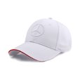 thumbnail image 2 of Nueva gorra de béisbol bordada con logo de coche gorra de coche Mercedes Mercedes gorra con visera gorra publicitaria blanca, 2 of 2