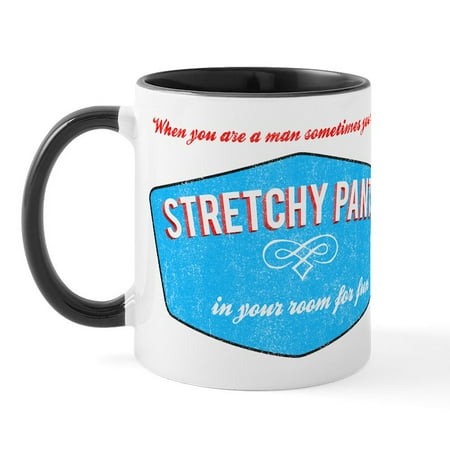 

CafePress - Stretchy Pants (Vintage Look) Mug - 11 oz Ceramic Mug - Novelty Coffee Tea Cup