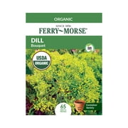 Ferry-Morse Organic 330MG Dill Bouquet Herb Plant Seeds Full Sun