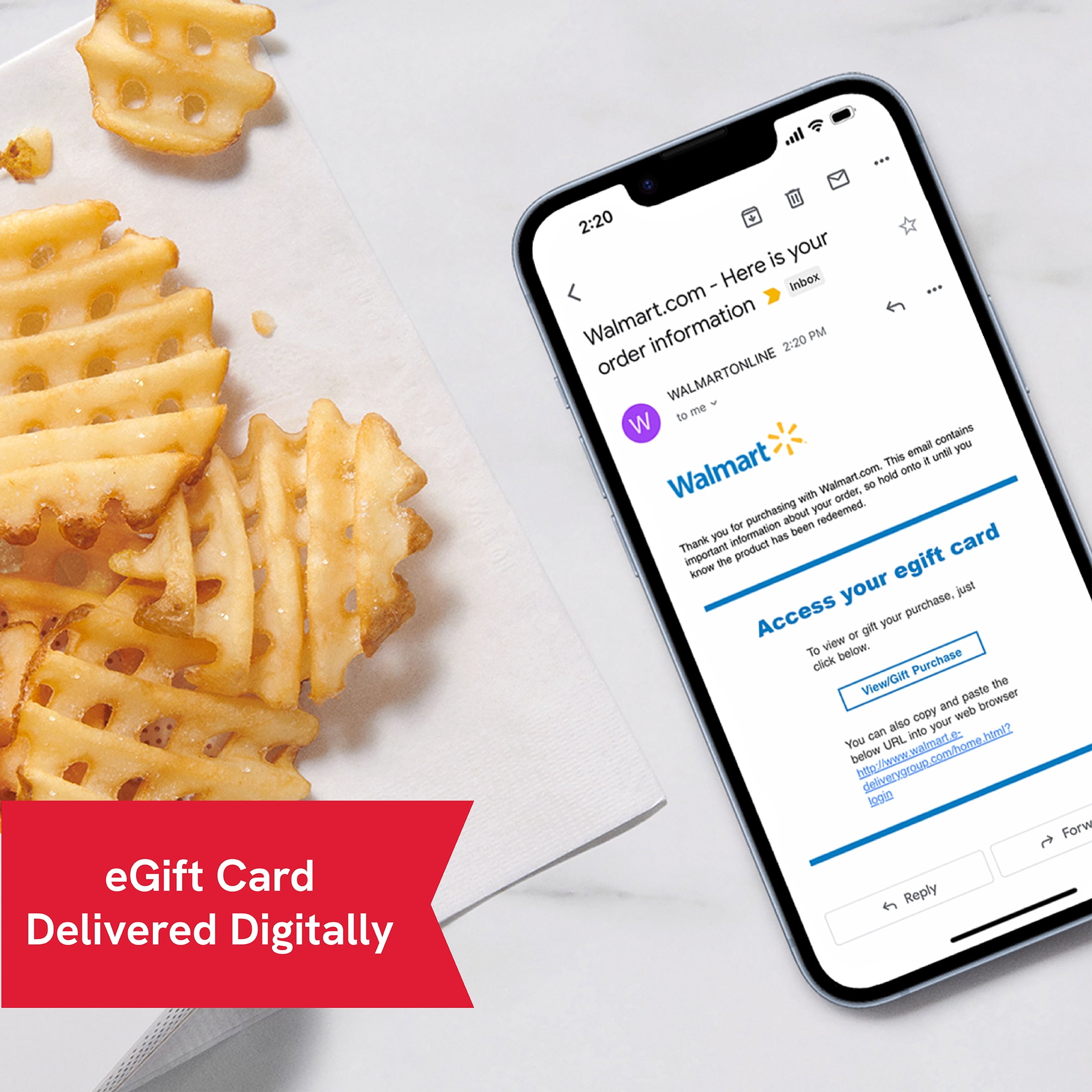 CHICK FIL A VGC eGift Card [Email Delivery]