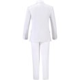 thumbnail image 3 of Boys Formal Suit Set 4 Pieces Kids Tuxedo Ring Bearer Outfit, 3 of 13