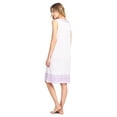 thumbnail image 3 of Casual Nights Women's Fancy Lace Floral Sleeveless Nightgown, 3 of 5