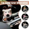thumbnail image 4 of Car Hand Gear Dection Turn Signal Puppy Doll Wiper Ornaments B1X0 Doll Q5H6, 4 of 8