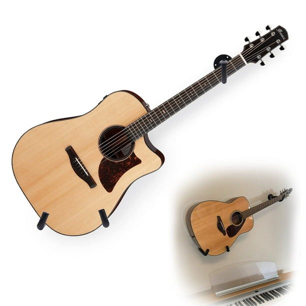 Soporte de pared para guitarra BEMTE, soporte horizontal