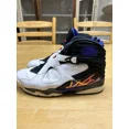 thumbnail image 3 of Ni - ke Air Jordan 8 Three-Peat - Phoenix Suns Red Yellow White Playoff Aqua - Size 12, 3 of 5