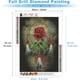 thumbnail image 4 of Kits de pintura de diamante 5D JanHm Flores 30x40 cm Rosa roja, 4 of 5