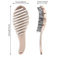 thumbnail image 4 of Cepillo para el cabello con masaje ABS, peine duradero para el cuidado del cabello, cepillo para el cabello, alta calidad, fácil de limpiar, mejora la circulación sanguínea par Peluquería o Afeitado Fugacal NO, 4 of 7