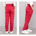 thumbnail image 4 of TAmten Girls Boys Snow Pants 2-9 Years Old Thick Winter Warm Pants Girl Activewear Clothes|Red 3-4 Years, 4 of 4
