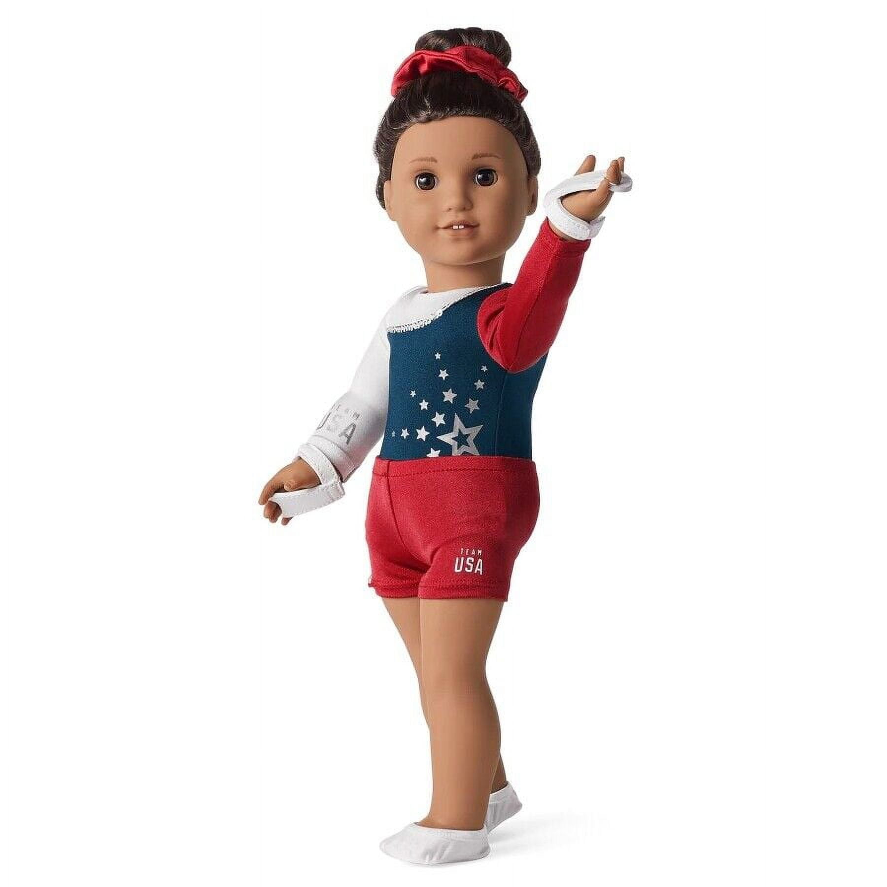 American Girl Doll Outfit Team USA Gymnastics Set for 18