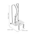thumbnail image 2 of Minkissy 2Pcs Cash Tray Insert Clips Silver Money Clips Efficient Cash Handling Restaurants, 2 of 8