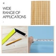 thumbnail image 3 of KHBUAB 10Pcs Wood Measuring Rulers with Clear Markings for Office Art Craft and Mathematical Use, 3 of 7