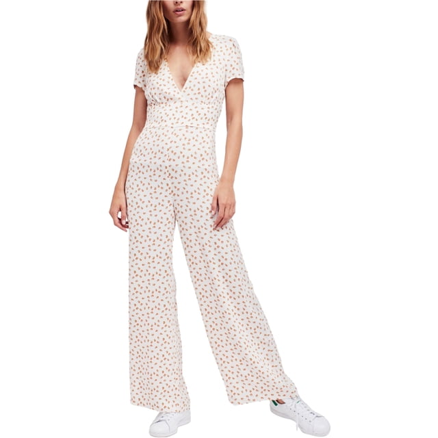 Free People Combinaison Mia pour Femmes, Blanc Cassé, 8