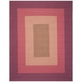 thumbnail image 2 of SAFAVIEH Braided Morgan Bordered Cotton Reversible Area Rug, Multi, 8' x 10', 2 of 10