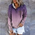 thumbnail image 2 of WZXFASHION Chandail en Molleton Mode pour Femmes Imprimé à Manches Longues Chandail à Capuchon Chandail à Boutons Chandail à Capuchon en Liquidation Liquidation 2025 Chandail designer, 2 of 4