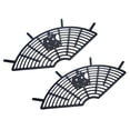 thumbnail image 3 of Almencla Bike Rear Wheel Net Baffle Foot Guard Barrier Child Rear Seat Protection Net Black, 3 of 8