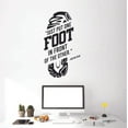 thumbnail image 2 of Foot In Front Of The Other Marathon Running Motivation Quote Wall Sticker Art Decal for Girls Boys Room Bedroom Gym Studio House Fun Home Decor Stickers Wall Art Vinyl Decoration Size (20x18 inch), 2 of 3