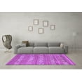 thumbnail image 3 of Ahgly Company Indoor Rectangle Abstract Purple Contemporary Area Rugs, 8' x 12', 3 of 4